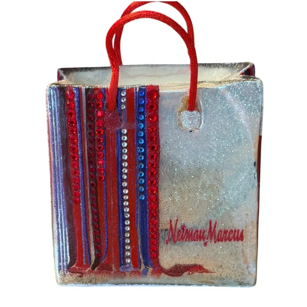 Neiman Marcus Shopping Bag‎ Ornament Multi 2004/READ